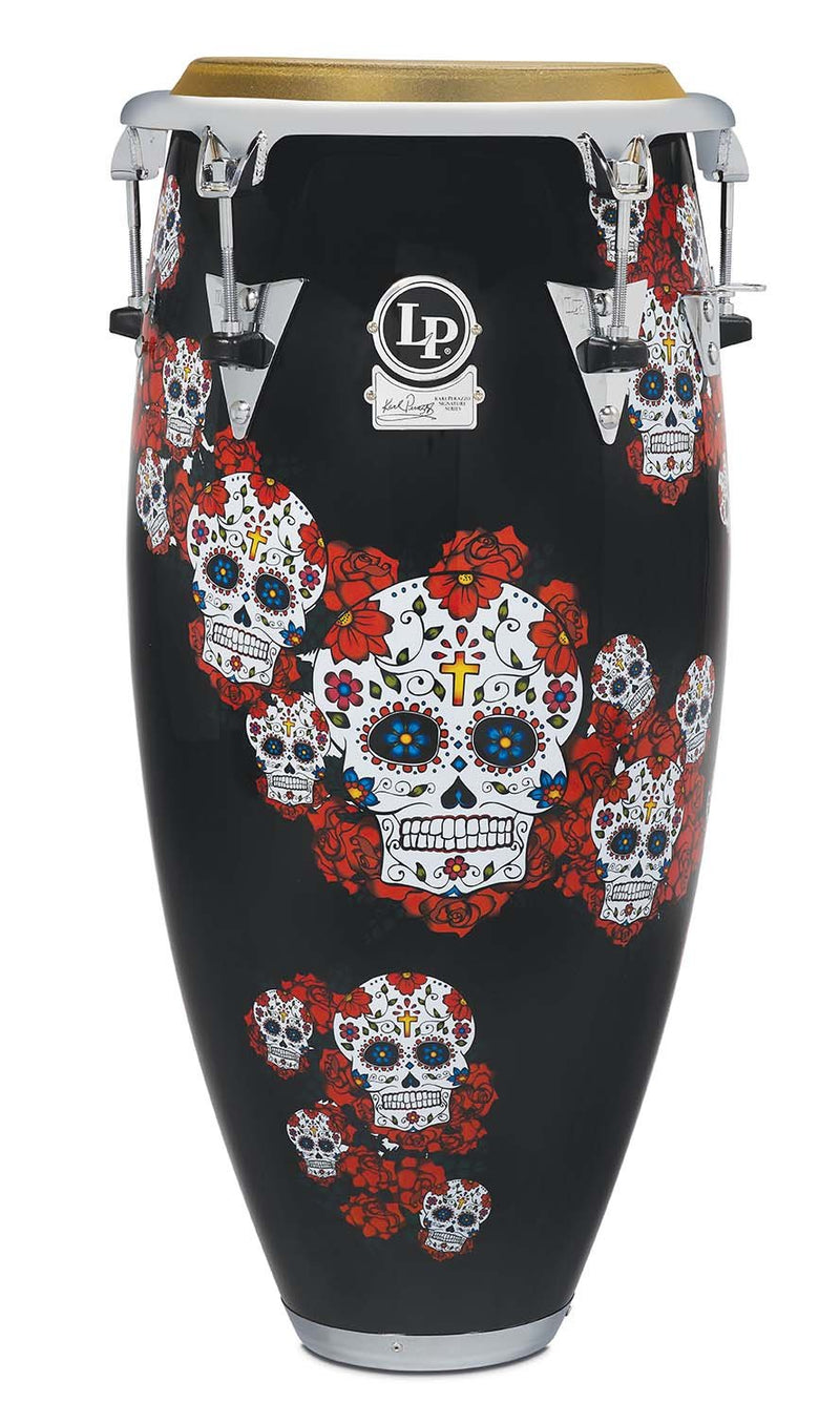 Latin Percussion Karl Perazzo Signature Sugar Skull 11" Quinto Drum w/ Top Tuning - LP808T-KP