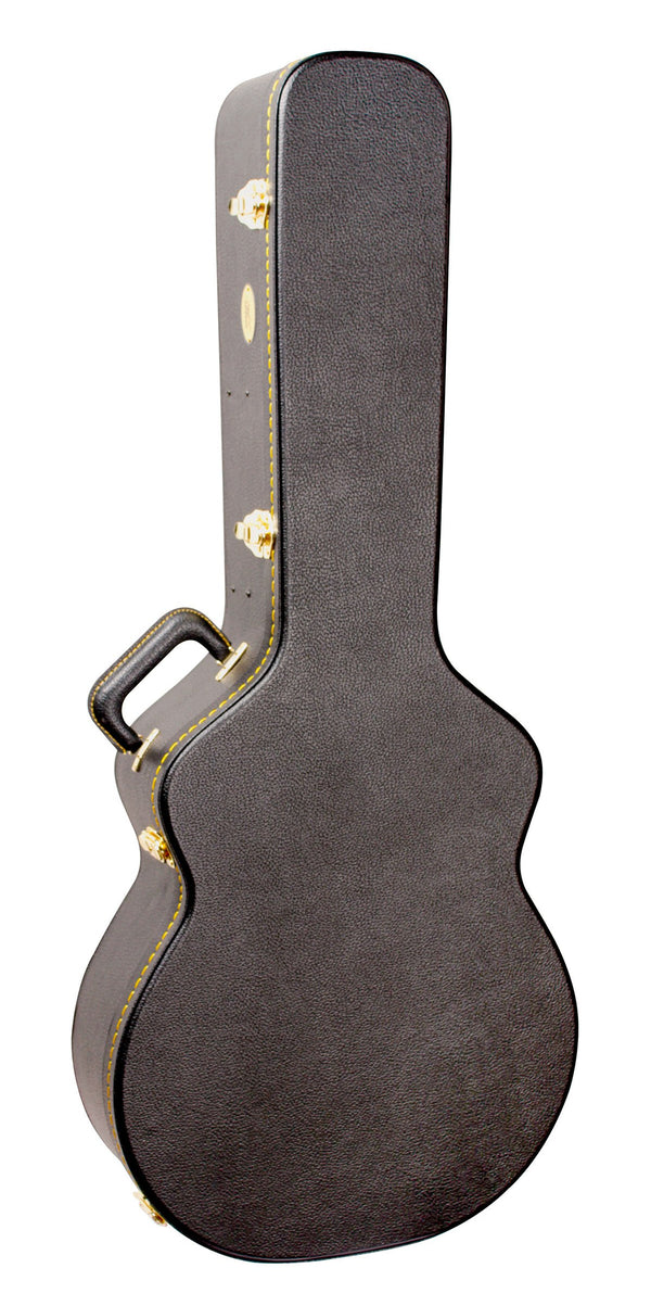 MBT MBTJUGCWBK Wooden Jumbo Guitar Case - Black