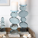 Stacking Rocks Candle Holder (Set of 2)