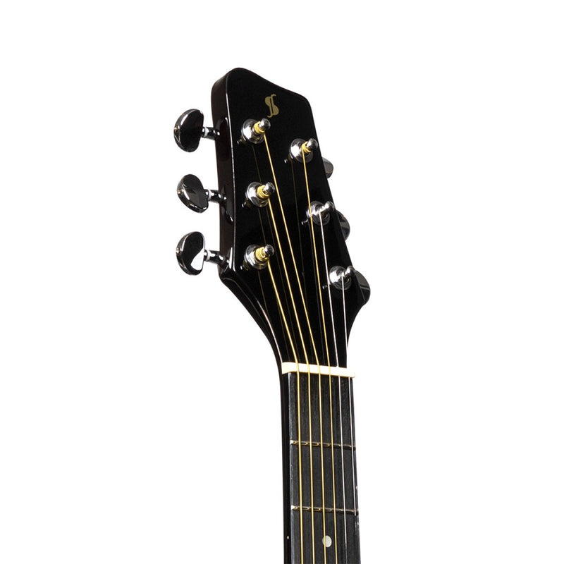 Stagg Auditorium Guitar with Basswood Top - Sunburst - SA35 A-VS