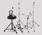 PDP Center Stage 5-Piece Full Drum Kit - 10/12/12/22/14 - Diamond White Sparkle