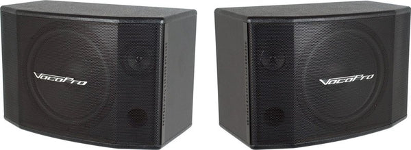 VocoPro Pair of 12 inch 2-Way 300 Watts Vocal Speakers - SV-600
