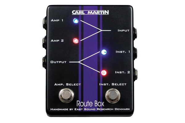 Carl Martin Guitar Route Box Double A/B Footswitch - CM0110