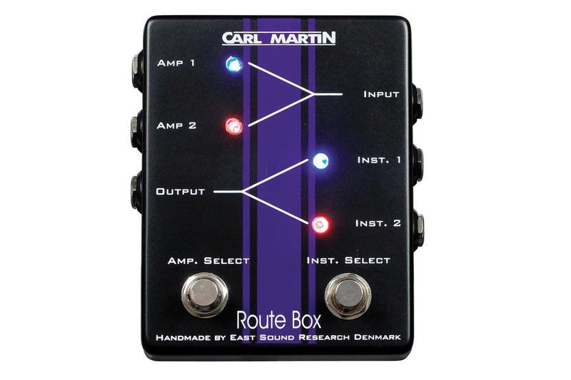 Carl Martin Guitar Route Box Double A/B Footswitch - CM0110
