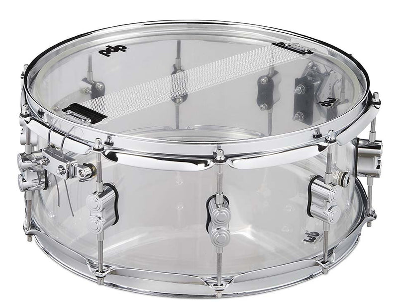 PDP Chad Smith Signature 6x14 Clear Acrylic Snare Drum - PDSN0614SSCS