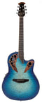 Ovation Celebrity Acoustic Electric Guitar - Caribbean Blue - CE48P-RG-G