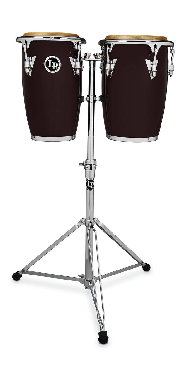 LP Junior Wood Conga Set with Stand- LP-JRX-DW