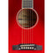 Stagg Slope Shoulder Dreadnought Guitar - Red - SA35 DS-TR