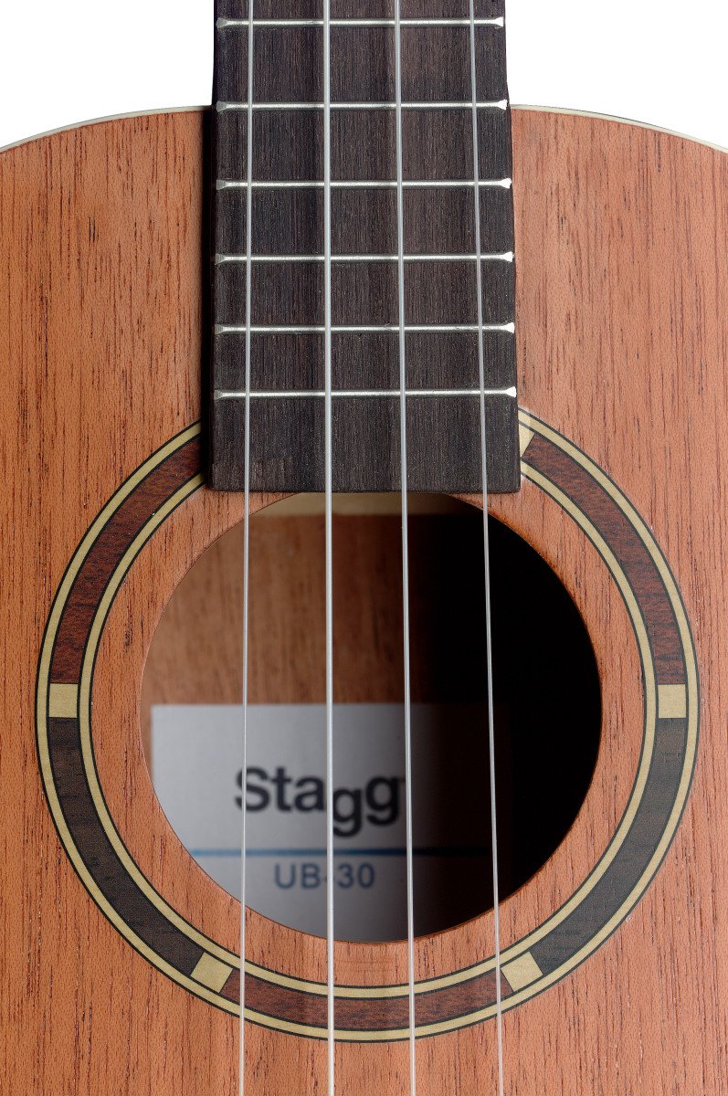 Stagg Traditional Baritone Ukulele with Gigbag - Natural - UB-30