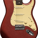Stagg Solid Body S-Type Electric Guitar - Candy Apple Red - SES-30 CAR