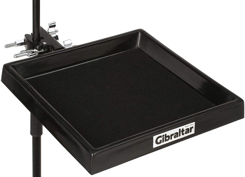 Gibraltar Fold-Up 12x12 Accessory Table with Attach Clamp - DJ-GEMAT