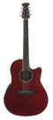 Ovation Celebrity Standard Electric-Acoustic Guitar - Ruby Red - CS24-RR