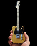 Axe Heaven Butterscotch Blonde Fender Telecaster Mini Guitar Replica - FT-001