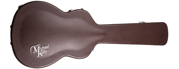 Michael Kelly Port Cutaway Acoustic Guitar Case - Brown - MKCSPORT