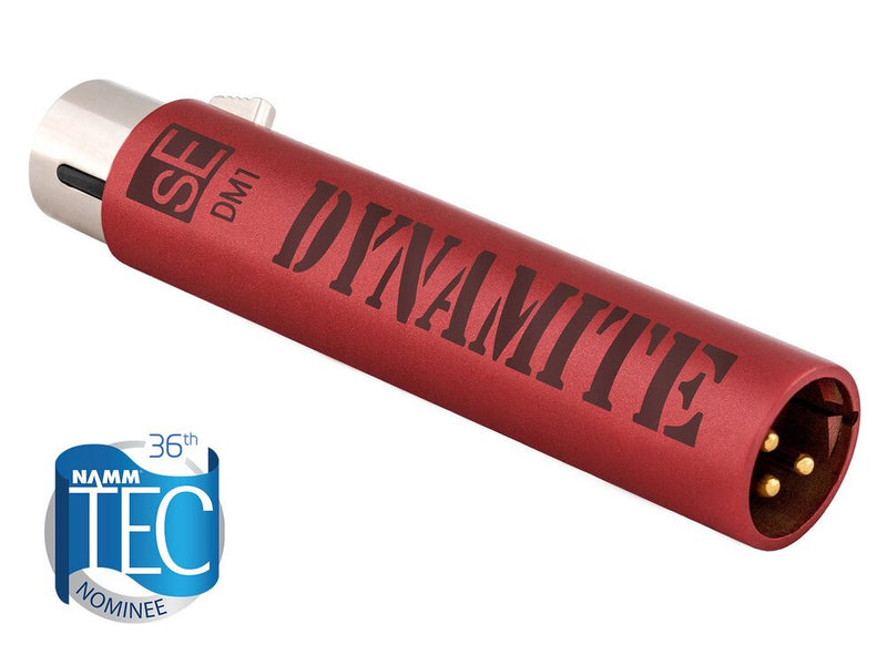Se Electronics DM1 Dynamite Active Inline Microphone Pre-amp - DM1-MIC-PRE-U