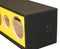 DeeJay LED 12" Side Speaker Enclosure w/ 3 Horn & 2 Tweeters Ports - Yellow