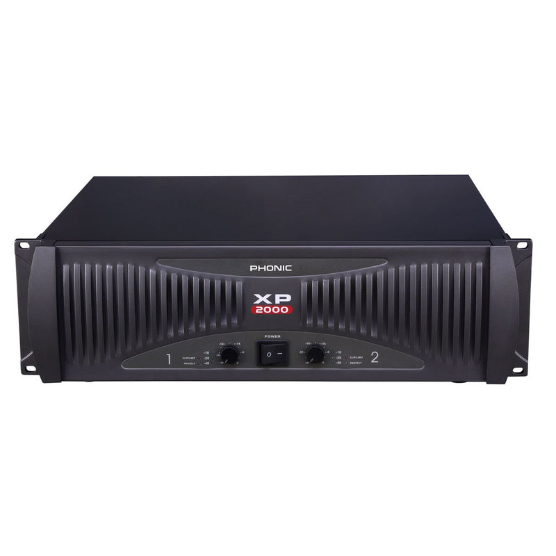 Phonic XP2000 1920 Watt RMS Power Amplifier - New Old Stock