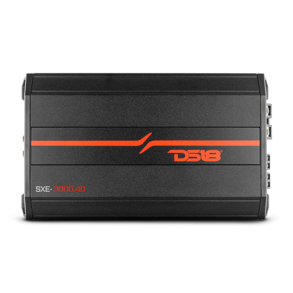 DS18 SXE-3000.4DBK 3000 Watt Full-Range Class D Amplifier