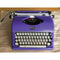 Royal Classic Manual Typewriter - Purple - 79119Q