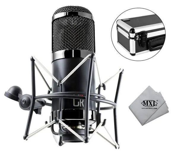 MXL CR89 Black Chrome Condenser Microphone w/ Case
