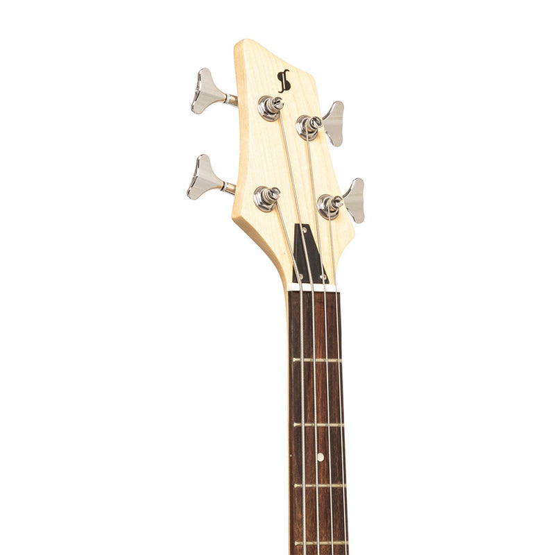 Stagg "Fusion" Electric Bass Guitar - Natural - SBF-40 NAT