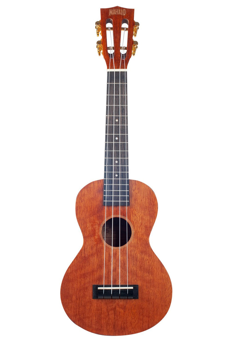 Mahalo Java Concert Ukulele - Trans Brown - MJ2-TBR