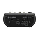 Yamaha AG03MK2WT 3-Channel Live Streaming Loopback Audio USB Mixer - Black