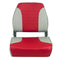 Springfield Economy Multi-Color Folding Seat - Grey/Red 1040655