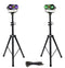 VocoPro All-In-One Dual Rave Light Package w/ Auto Sound Detection - DYNAMICDUO