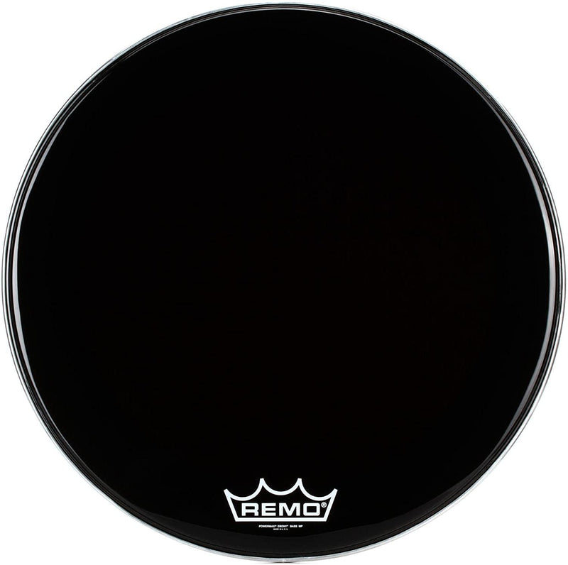Remo 28" Powermax Ebony Marching Bass Drumhead - PM-1428-MP