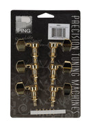 Ping 6 Individual Tuner Machines for Acoustic Guitar - Gold - P2651