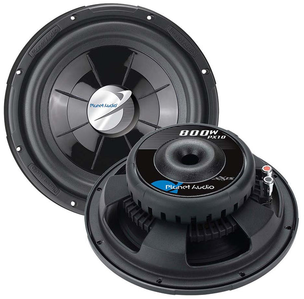 Planet Audio 10" Shallow Mount Woofer 800W Max PX10