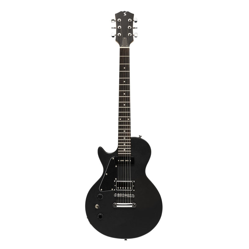 Stagg Standard Series Flat Top Electric Guitar - Black - Left Hand