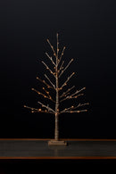 LED Lighted Gold Twig Tree 36"H