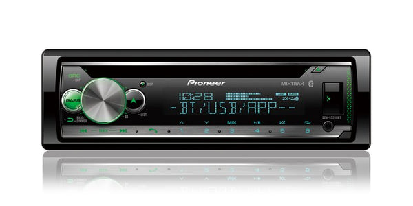 Pioneer CD Receiver w/Smart Sync, MIXTRAX, Bluetooth & Multi-Colors - DEHS5200BT