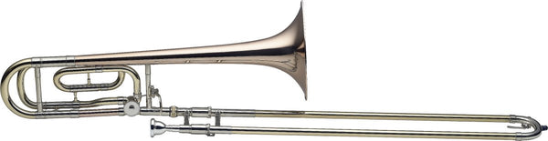 Stagg Pro Bb/F Tenor Trombone with Gold Brass Bell & L-Bore - LV-TB6415