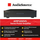 AudioSource AMP1200VS AMP Series 12-Channel Stereo Power Amplifier