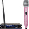 VocoPro UHF-18-B-Diamond Handheld Wireless Microphone System - 904.6 MHz - Pink