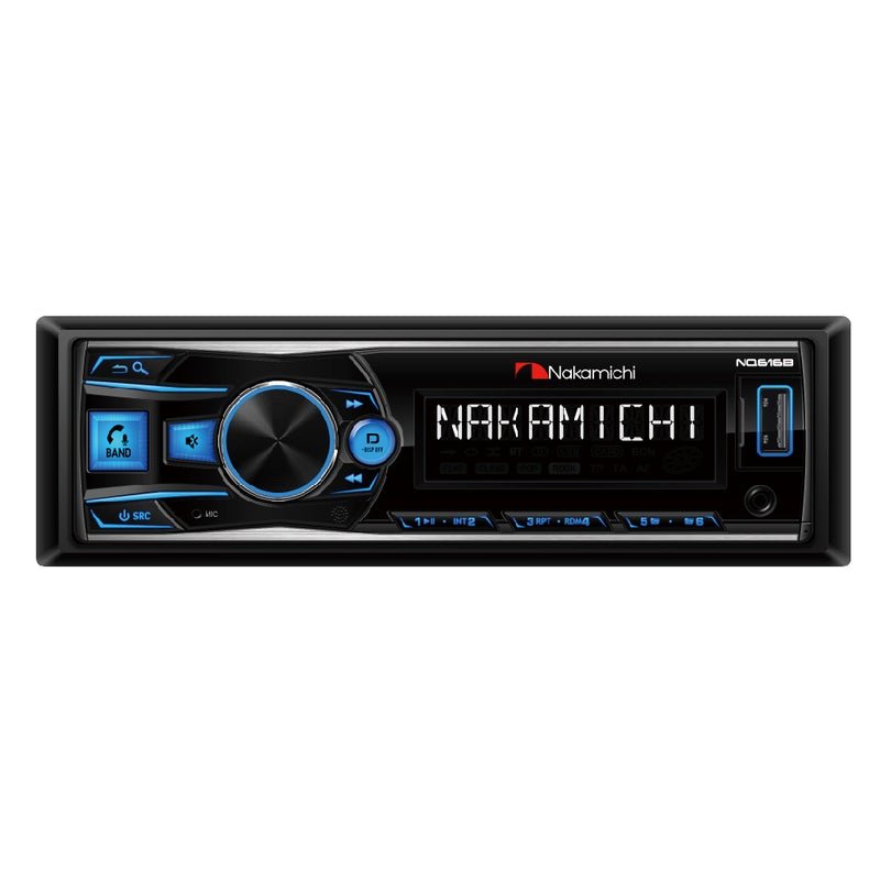 Nakamichi Car Stereo Receiver with Bluetooth USB AUX Inputs