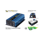 PowerBright PW900-12 12-Volt Modified Sine Wave Inverter (900 Watts)