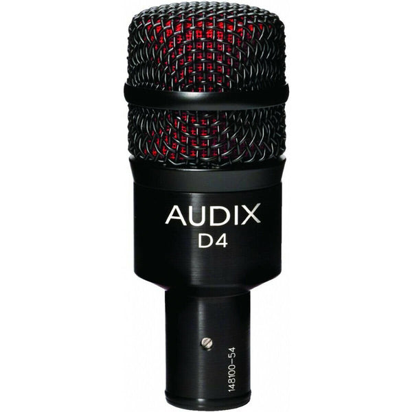 Audix D4 Dynamic Instrument Microphone for Drums & Percussion