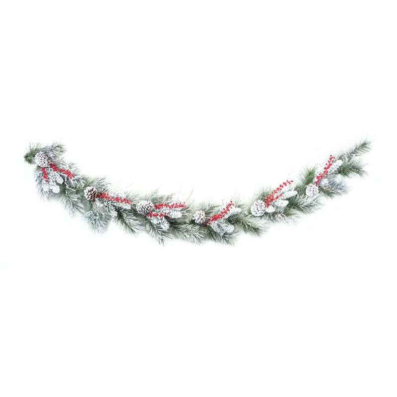 Snowy garland online