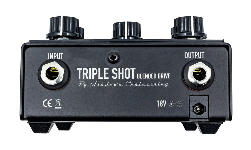 Ashdown Triple Shot Drive Bass Overdrive Pedal - ADM3S