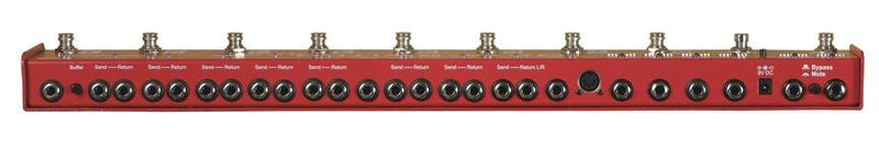 Carl Martin Octa-Swtich The Strip Guitar Effect Switcher - Red - CM0229