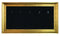 Axe Heaven 33 X 18 Mini Guitar Display Frame Black Suede Gold Leafing - Holds 5