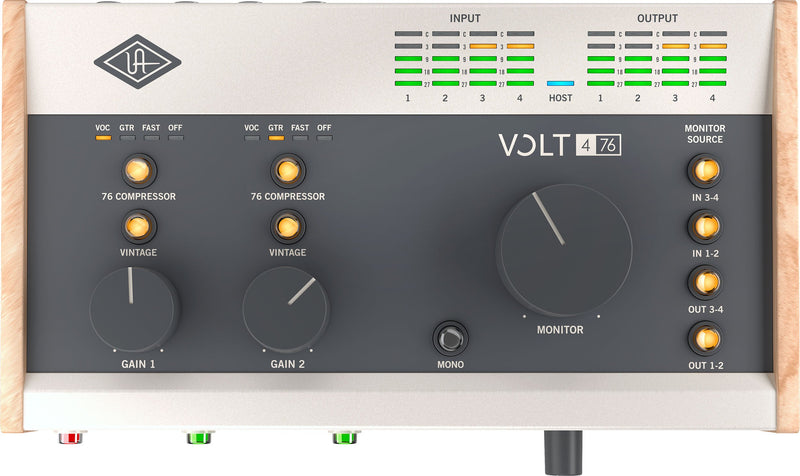 Universal Audio VOLT-476 4-in/4-out USB Audio Interface - UA-VOLT-476-U