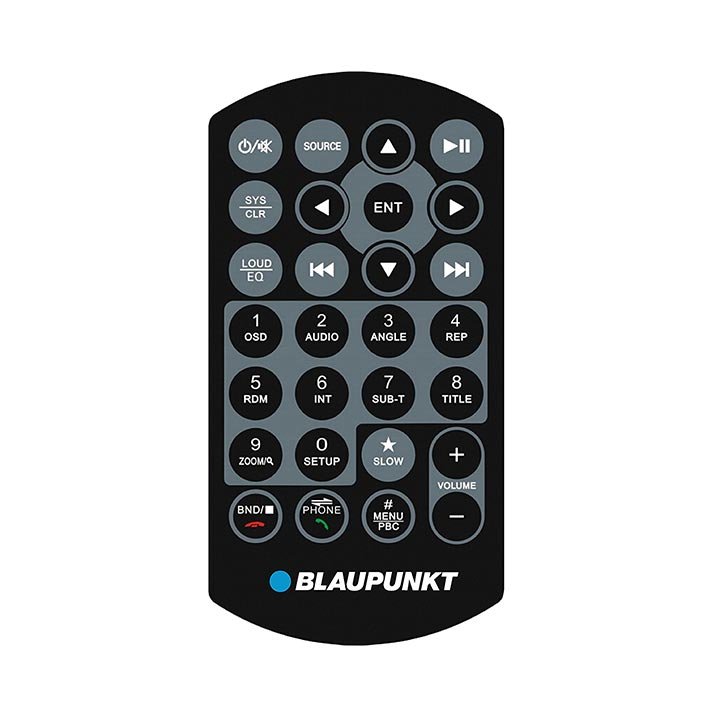 Blaupunkt 6.2” 2-DIN Touchscreen DVD Receiver w/ Bluetooth, USB/SD - MIAMI620