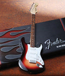 Axe Heaven Fender Stratocaster Classic Sunburst Mini Guitar Replica - FS-001