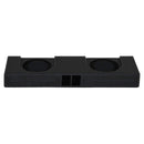 Qpower QBOMB Dual 10 Vented Empty Box Behind Seat Mount QBTRUCK210V