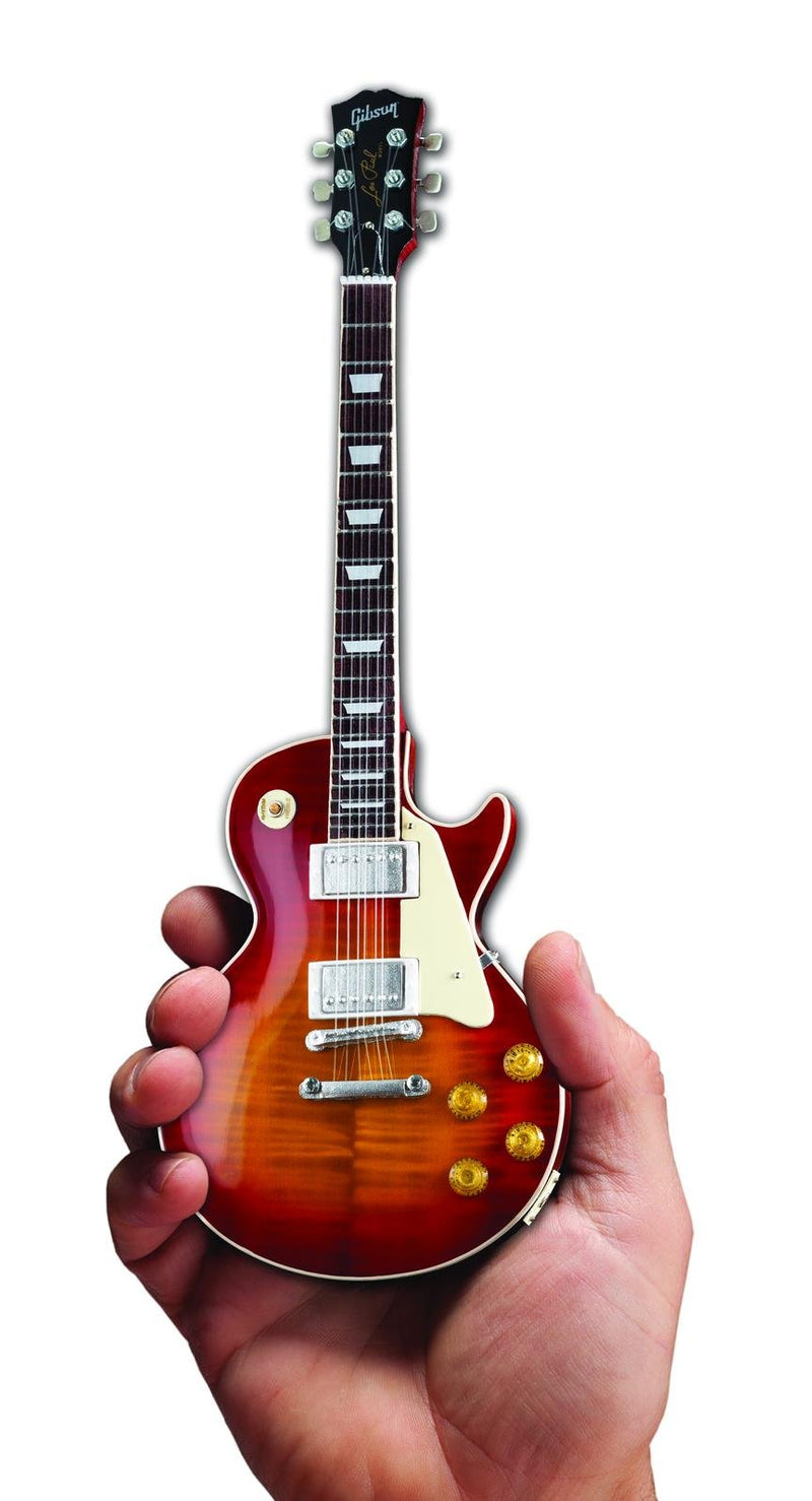 Axe Heaven Gibson 1959 Les Paul Standard Cherry Sunburst Mini Guitar Replica